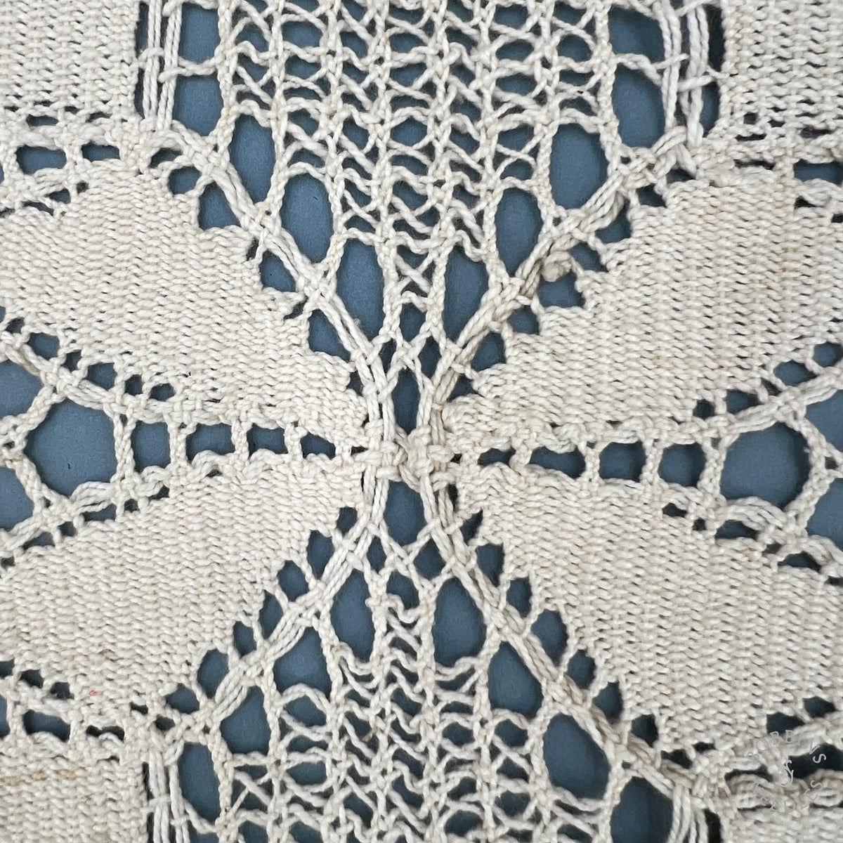 Antique Handmade Bobbin Lace Insertion – 24 cm Wide | By the Meter