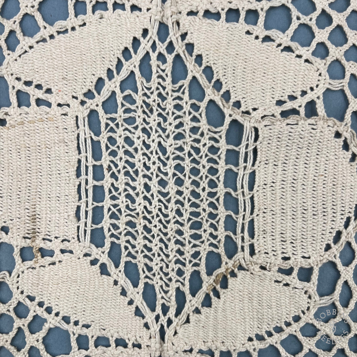 Antique Handmade Bobbin Lace Insertion – 24 cm Wide | By the Meter