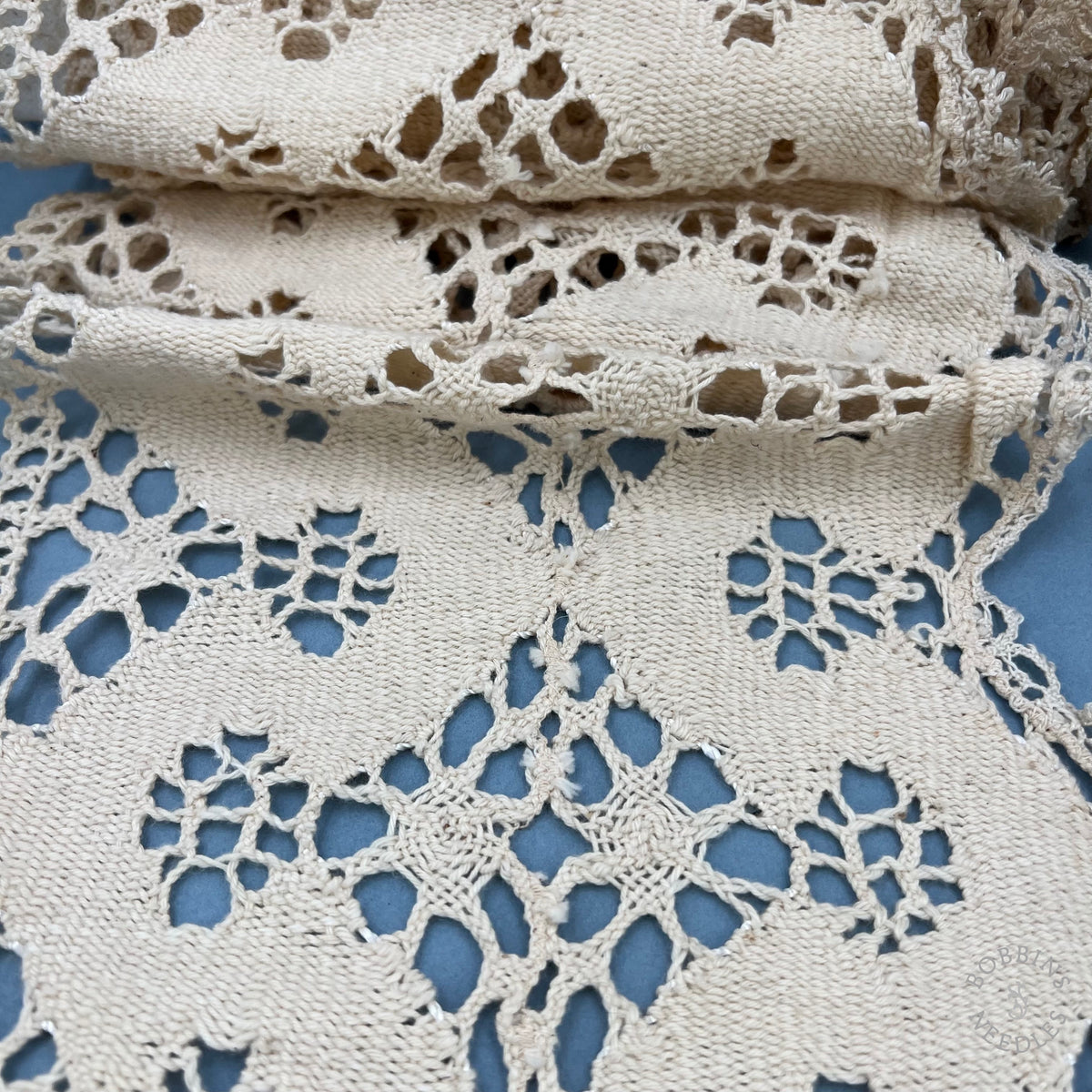 Antique Wide Lace Border | By the Meter