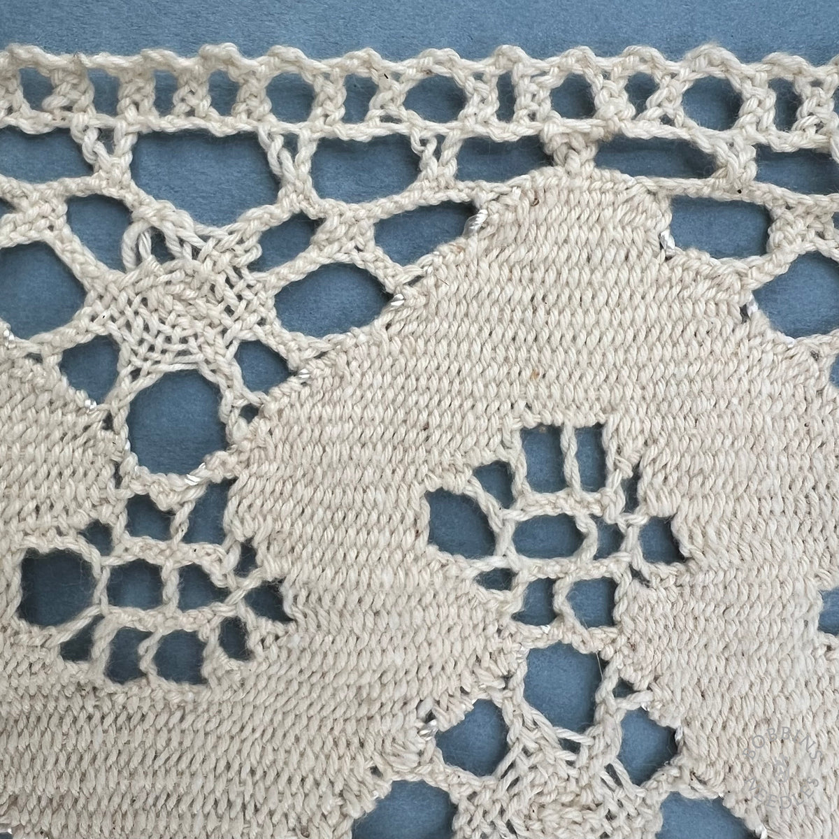 Antique Wide Lace Border | By the Meter