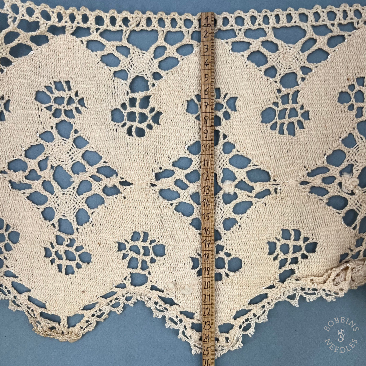 Antique Wide Lace Border | By the Meter
