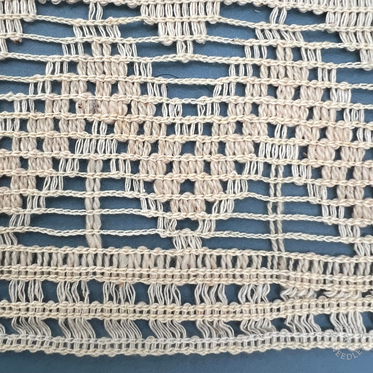 Vintage Geometric Openwork Wide Lace Trim – 19 cm | By the Meter