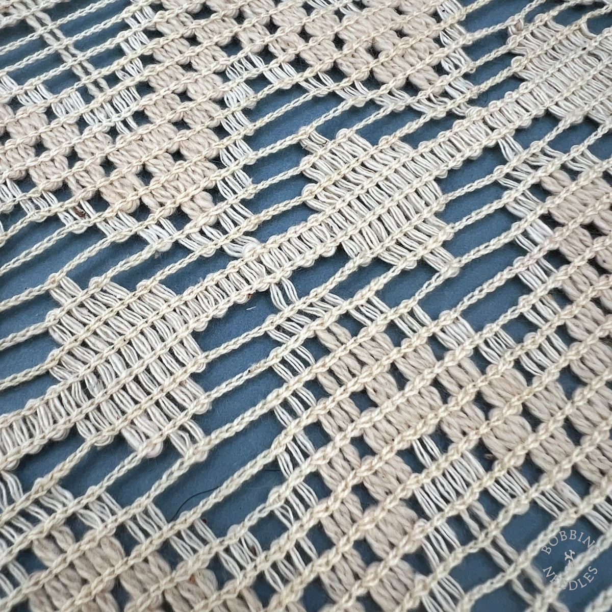 Vintage Geometric Openwork Wide Lace Trim – 19 cm | By the Meter