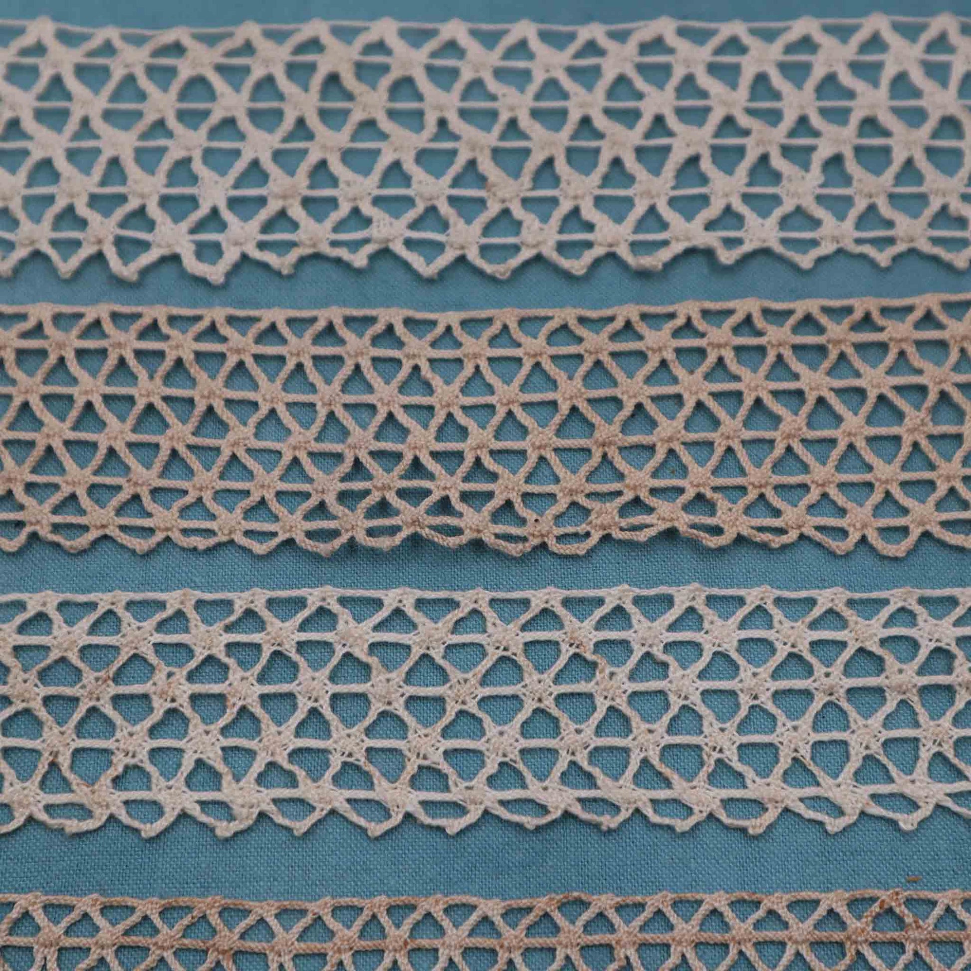Cotton Bobbin Lace Trim - Bobbins&Needles