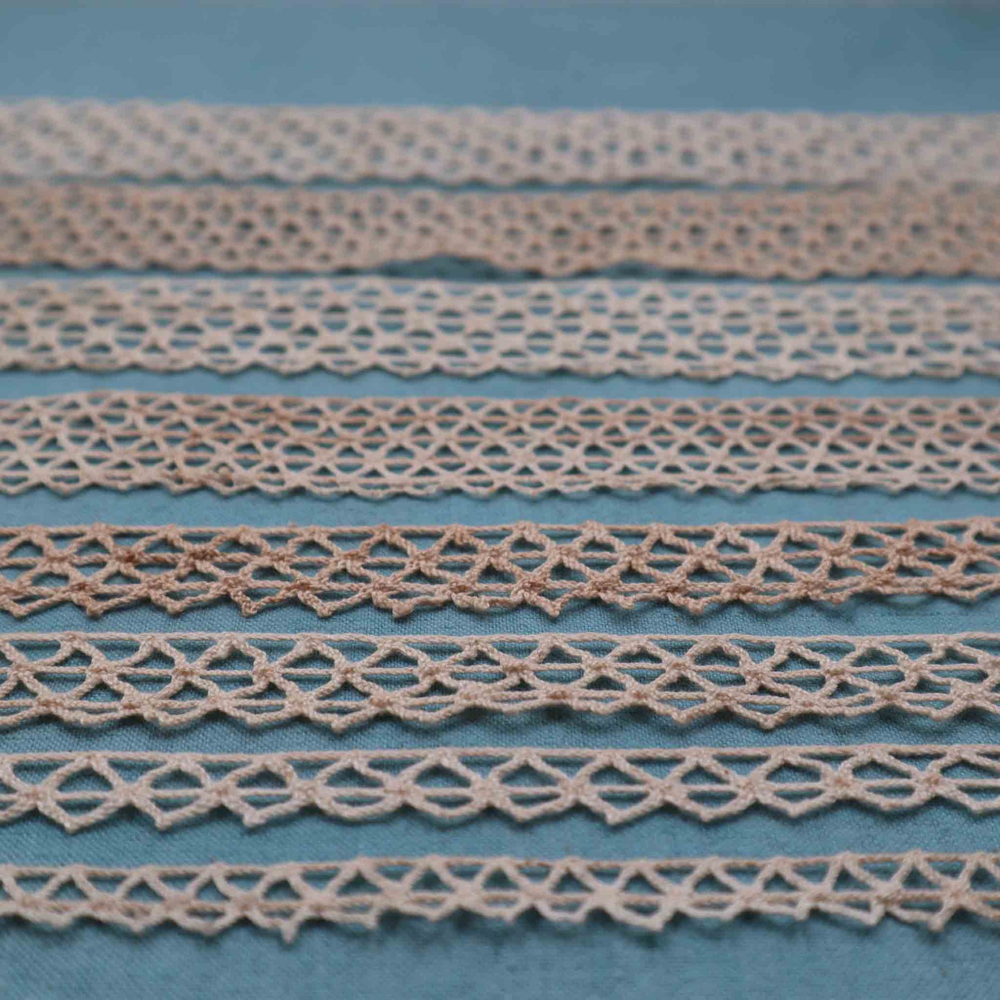 Cotton Bobbin Lace Trim - Bobbins&Needles
