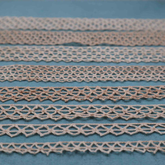 Cotton Bobbin Lace Trim - Bobbins&Needles