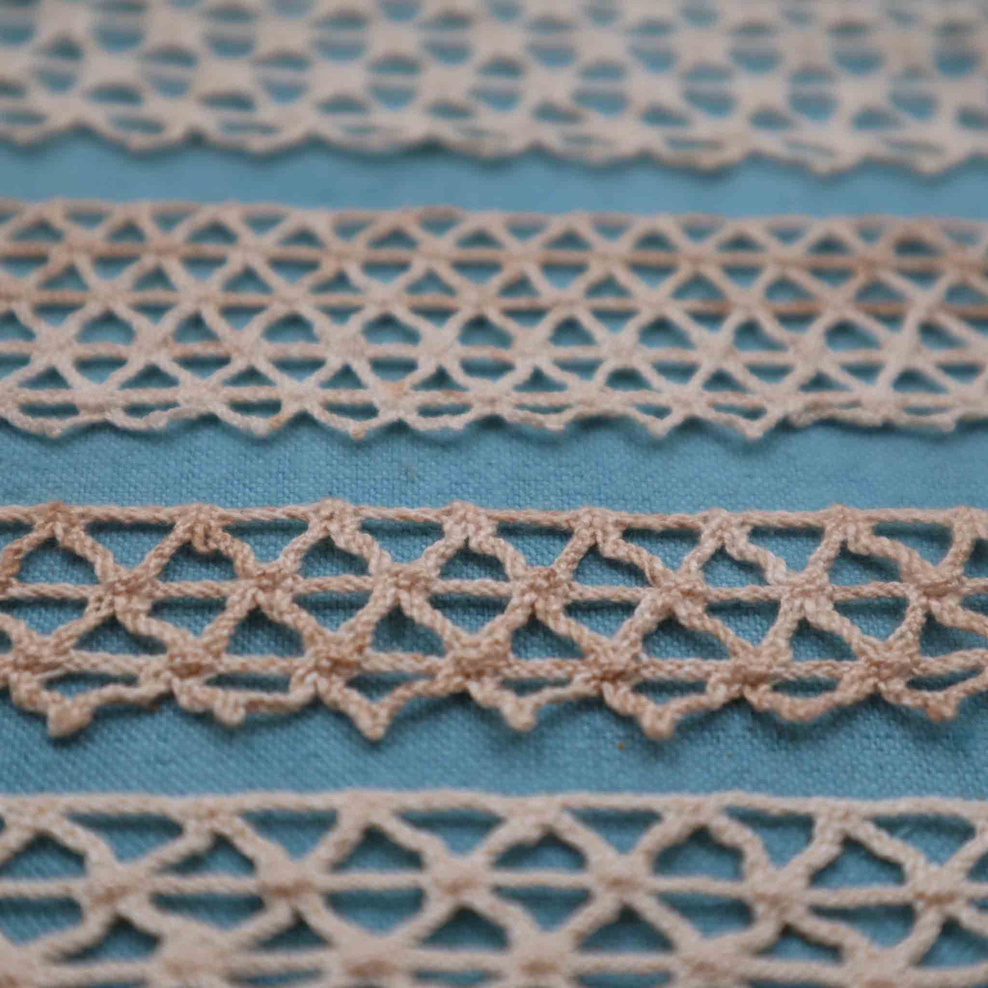Cotton Bobbin Lace Trim - Bobbins&Needles