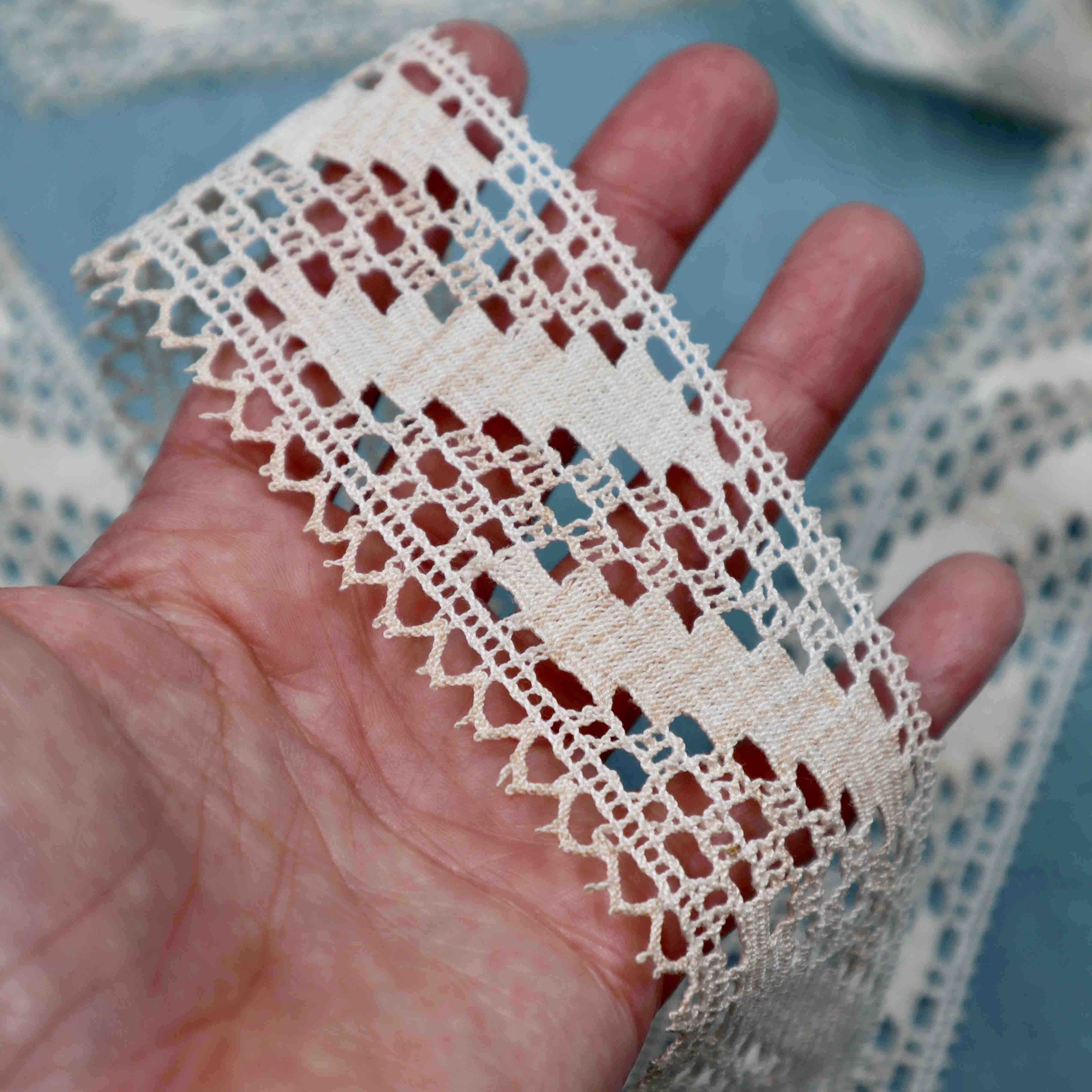 Cotton Bobbin Lace Trim