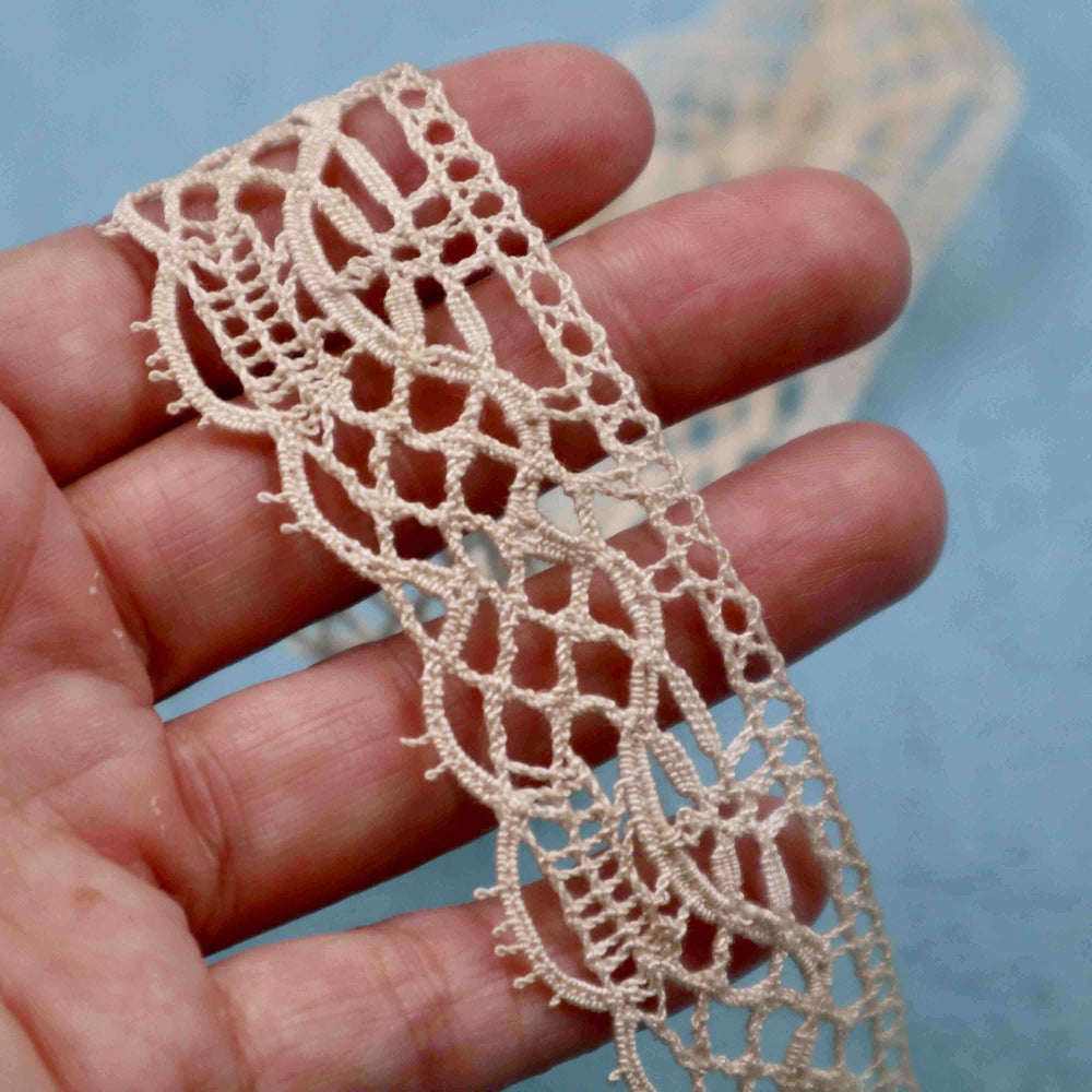 Cotton Bobbin Lace Trim