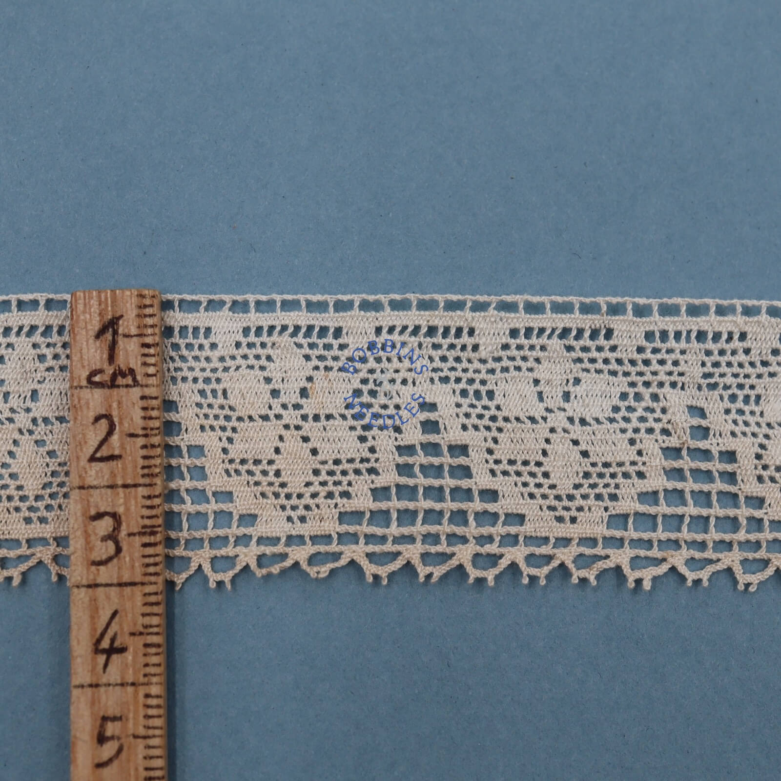 French Lace Border - Vintage Romantic Lace with Floral Pattern