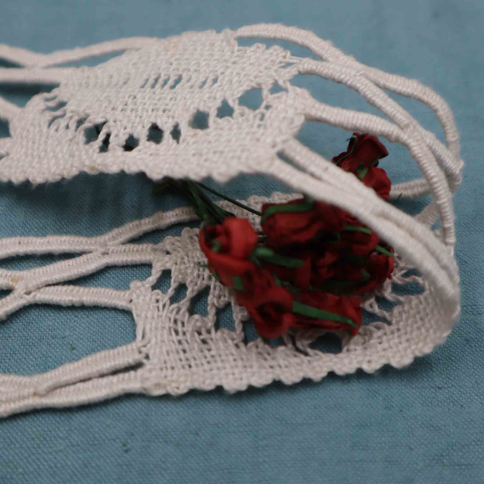 Handmade Hemp Lace Trim - Bobbins&Needles