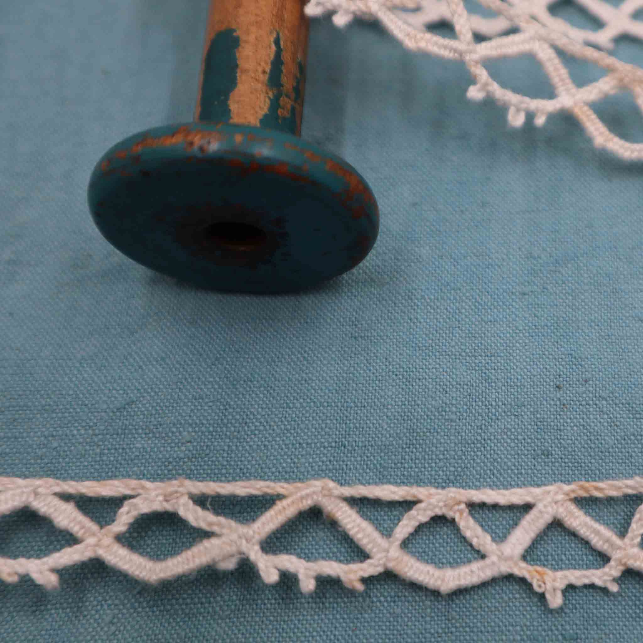 Handmade Hemp Lace Trim - Bobbins&Needles